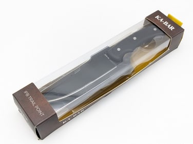 NIB Ka-Bar IFB Trail Point Knife w/ Kydex Sheath
