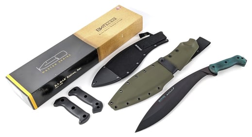 NIB BK&T Ka-Bar BK21 Becker Reinhardt Kukri w/ Sheath