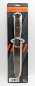 NIB Glock Dark Earth Field Knife w/ Sheath