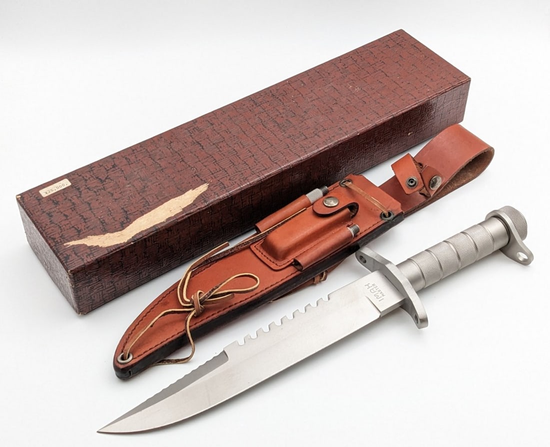 IMAX Master Survival Bowie Knife w/ Sheath & Box (1 of 9)