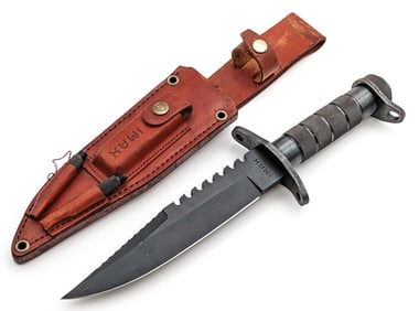 IMAX Survival Bowie Knife w/ Sheath