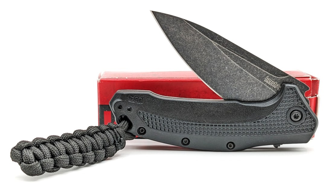 NIB Kershaw Link Assisted Opening Flipper Folding Knife (1 of 4)