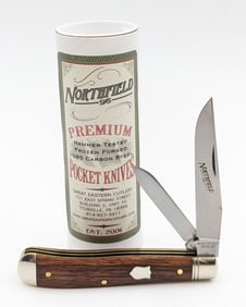 Great Eastern Cutlery Che Chen Rosewood Dogleg Jack Knife 488224 w/ Tube