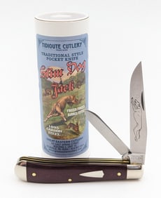 Great Eastern Cutlery Garnet ESPL Dogleg Jack Knife 488224 w/ Tube