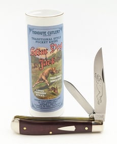 Great Eastern Cutlery Garnet ESPL Dogleg Jack Knife 488224 w/ Tube