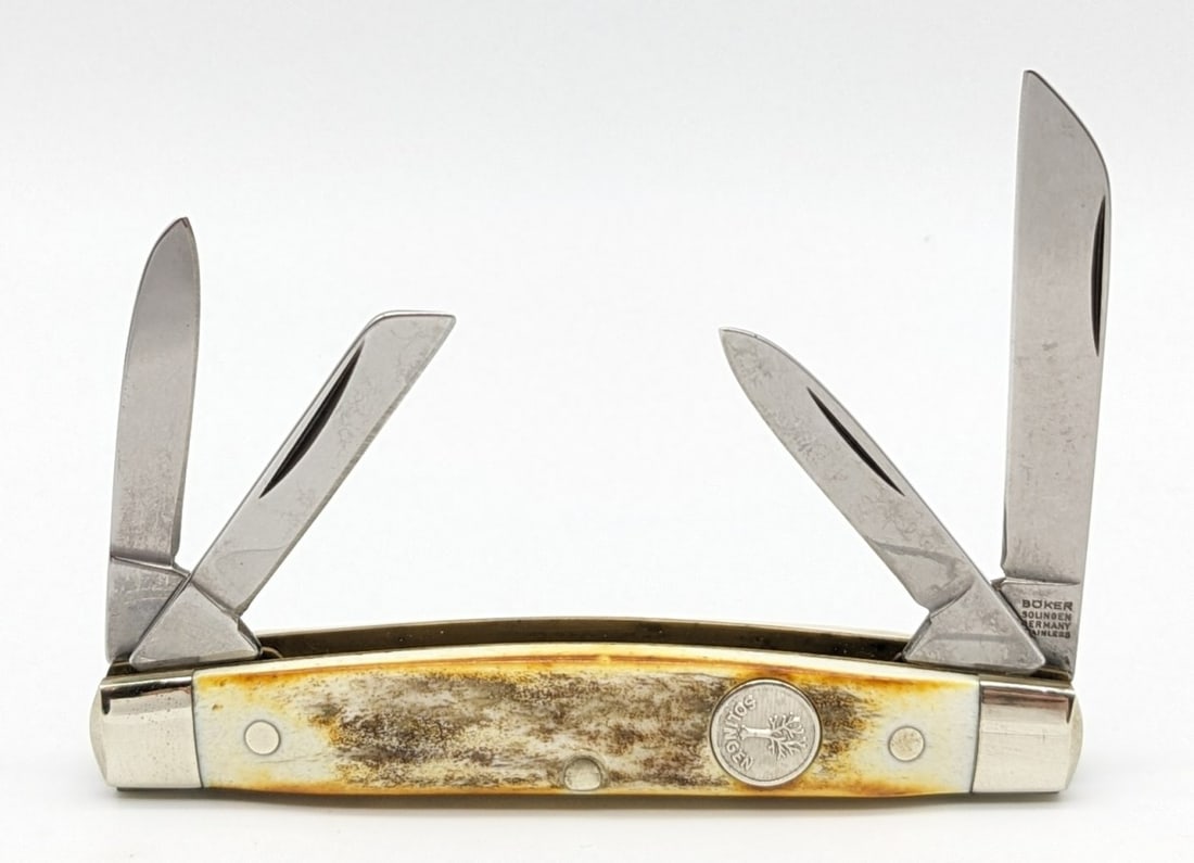 Boker Tree Brand Stag Small Congress Knife (1 of 3)