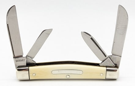 Vintage Holley Exotic Bone Small Congress Knife