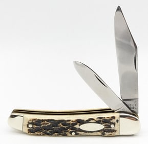 Krusius Solingen Jigged Bone 2-Blade Whittler