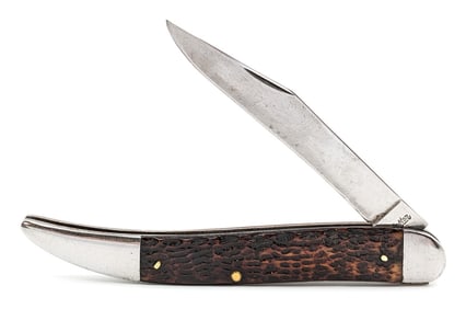 Antique Remington Jigged Bone Large Toothpick Knife