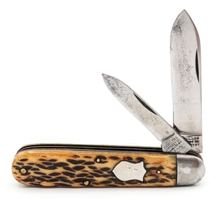 Antique Camillus Cutlery Co. Jigged Bone Jack Knife