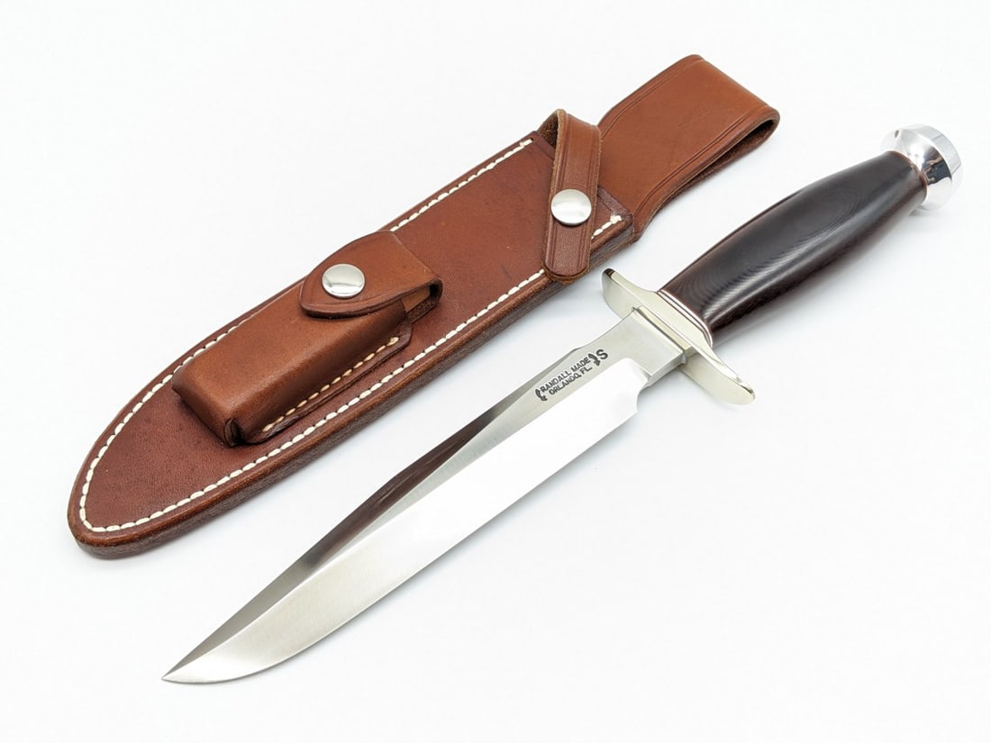 Randall Model 1 7in SS Commando All Purpose Fighter w/ Sheath (1 of 9)