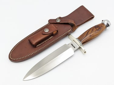 Randall Tom Clinton Special Stainless Steel Knife w/ Sheath