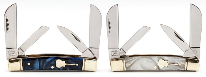 German Creek The Nashville Acrylic Swirl Congress Knives