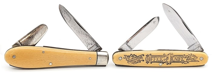 Vtg Remington Celluloid Office & Easy Open Jack Knife