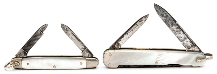 Keen Kutter Mother of Pearl Pen Knives