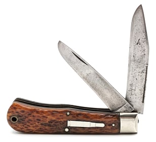 Antique Remington Jigged Bone Jumbo Bullet Trapper R1128