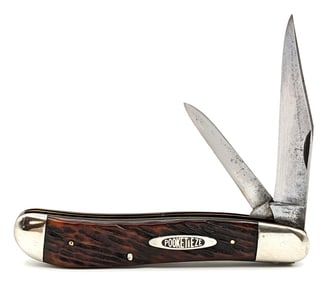 Robeson ShurEdge Pocket Eze Jigged Bone Serpentine Jack Knife