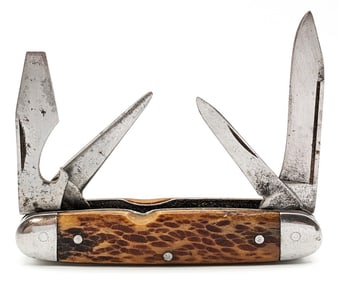 Wilbert Cutlery Co. Chicago 4-Blade Jack Knife
