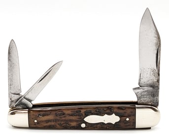 Cattaraugus Cutlery Co. Jigged Bone Sleeveboard Whittler 32879