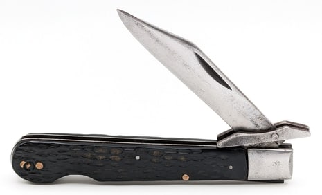 L.L. Bean Jigged Black Composition Cheetah