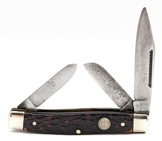 Boker Tree Brand Jigged Delrin Stockman
