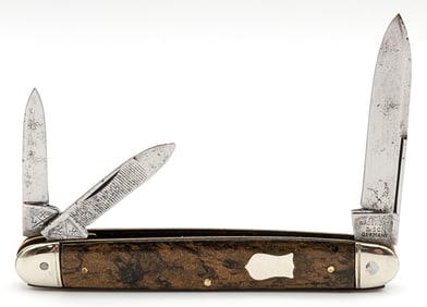 A.W. Wadsworth & Son Glitter Celluloid Cigar Knife