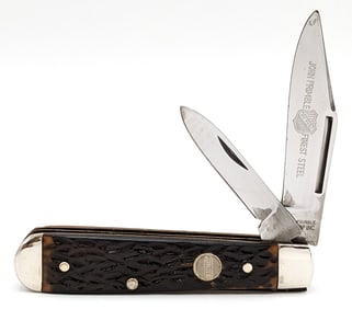 John Primble Jigged Delrin Uneven Jack Knife 4952