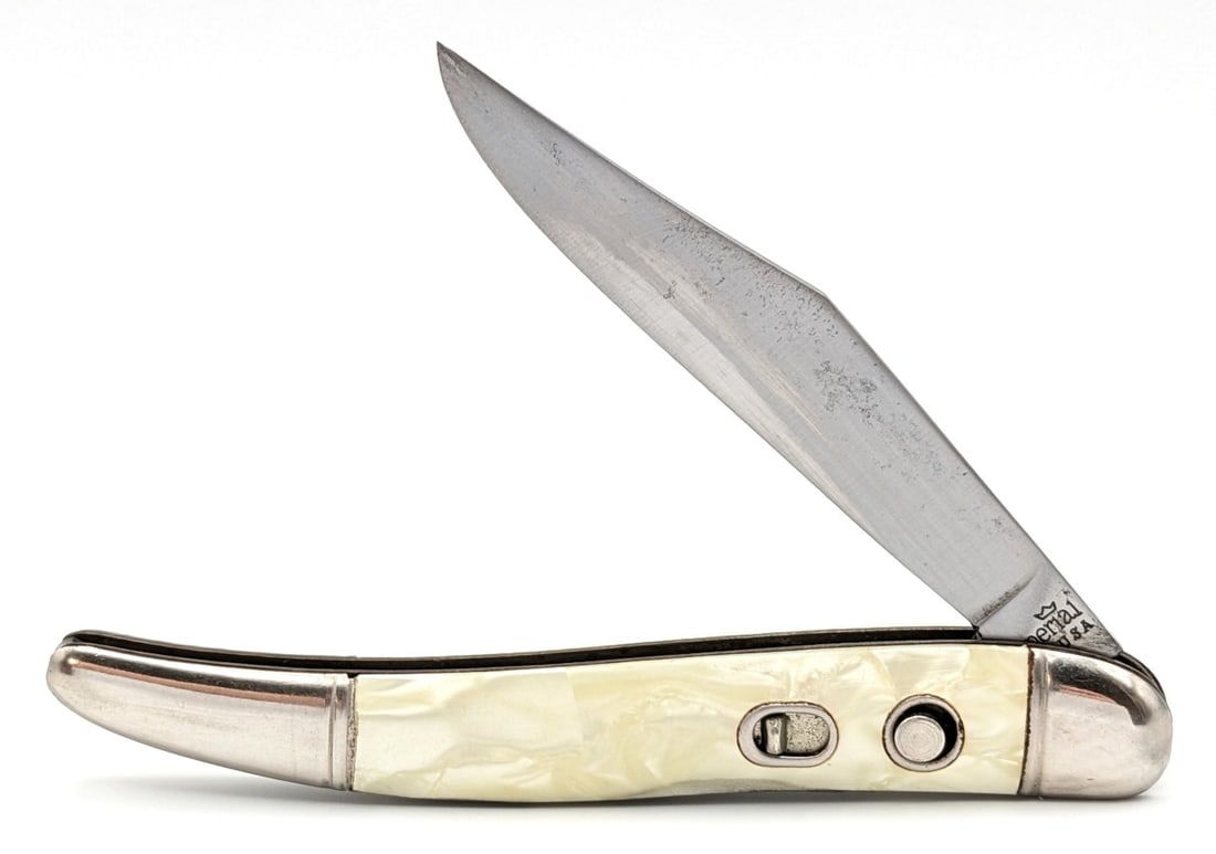 Imperial Faux Pearl Toothpick Switchblade (1 of 4)