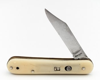 Edgemaster Synth White Switchblade Knife