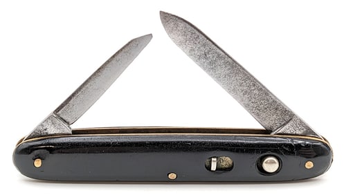 Schrade Walden Synth Black 2-Blade Switchblade Knife