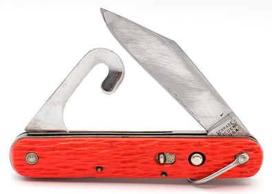 Schrade Walden MC1 Orange Switchblade Knife