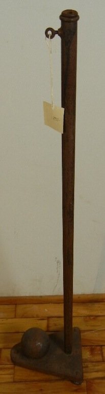 From the Estate of Jose Thenee, Ball and Rod on Stand,: From the Estate of Jose Thenee, Ball and Rod on Stand, Possible Floor Lamp Base