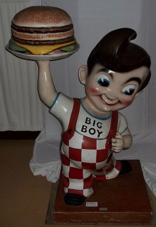 Big Boy 7' Original Statue. Originally from a Big Boy i