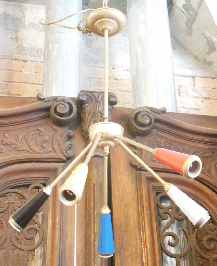 Mid-Century hanging light fixture: Mid-Century hanging light fixture
