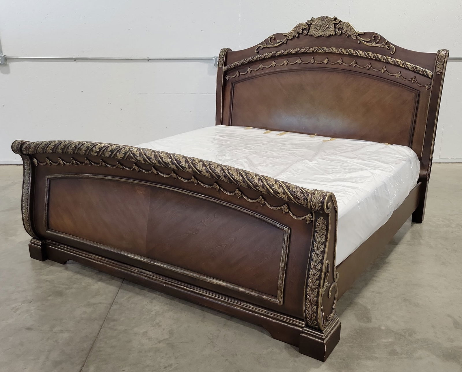 Ashley Furniture North Shore Dark Brown King/Cal King Sleigh Bed