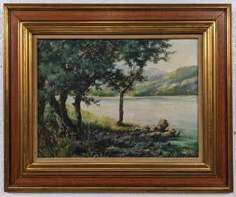 Ballori Summer Landscape Oil Painting On Canvas