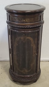 Hooker Furniture Tall Round Accent Cabinet