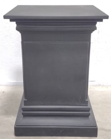 Large Black Fiberglass Plant/Planter Stand