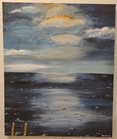 Daniela Milinkovich "The Big Empty" Acrylic On Canvas