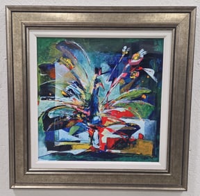 Yuval Wolfson "Ruffled" Framed Limited Edition Caldograph