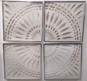 1983 Greg Copeland 4pc Three-Dimensional Wall Sculpture #439