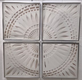 1983 Greg Copeland 4pc Three-Dimensional Wall Sculpture #439