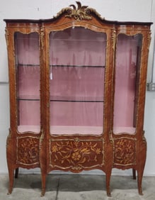 Large Louis XV Style China Cabinet