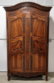 Antique French Walnut Armoire
