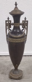 Large Antique Style Bronze Urn