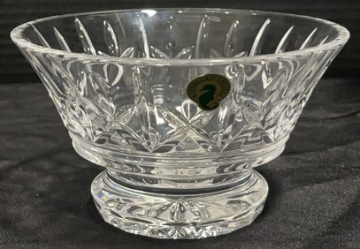 Waterford Crystal Lead Crystal Footed Bowl