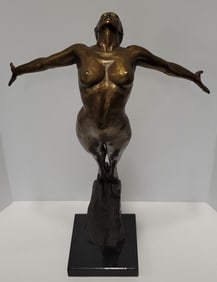 Victor Issa "Freedom" Bronze Sculpture #7 of 9