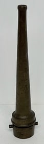 Antique Brass Fireman's Nozzle