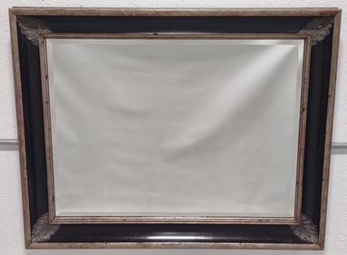 Contemporary Molded Frame Beveled Wall Mirror
