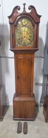 Early Antique J. Sill Wigton Grandfather Clock
